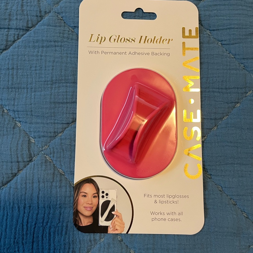 Case-Mate Pink Lip Gloss Holder